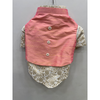 The Papaw Cartel Raw Silk Ethnic Koti with White Banarasi Kurta for Dogs & Cats (Pink) Both-Clothing & Accessories The Papaw Cartel Dropship