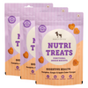 HUFT Gluten Free Nutri Chicken Liver Recipe Digestive Healthy Dog Treats Dog Treats + Others Heads Up for Tails 3x150g
