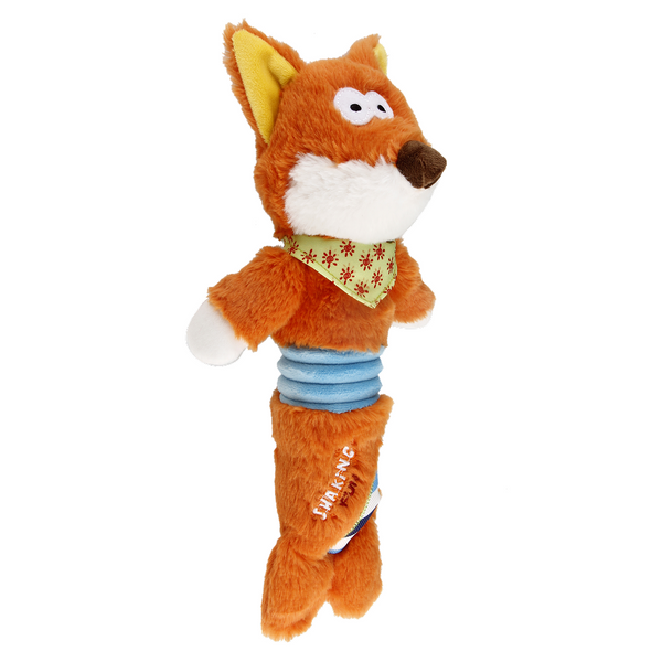 GiGwi Shaking Fun Fox Toy for Dogs (Orange)