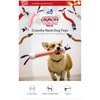 GiGwi Crunchy Neck Duck Toy for Dogs (Orange) Dogs-Toys GiGwi