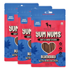 HUFT Yum Nums Blueberry with Real Chicken Soft & Chewy Sticks Dog Treats Dog Treats + Others Heads Up for Tails 3x70g
