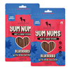 HUFT Yum Nums Blueberry with Real Chicken Soft & Chewy Sticks Dog Treats Dog Treats + Others Heads Up for Tails 2x70g