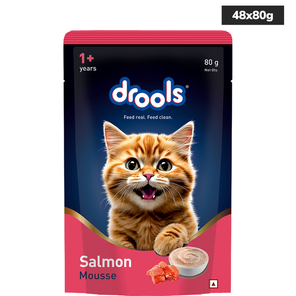 Drools Salmon Mousse Adult Cat Wet Food