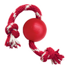 Kong Ball with Rope Toy for Dogs (Red) Dogs-Toys Kong S