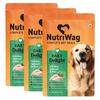 NutriWag Daily Delight Chicken, Spinach & Rice Dog Wet Food Dogs-Wet Food Heads Up for Tails 3x300g