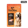 NutriWag Daily Delight Chicken, Pumpkin & Rice Dog Wet Food Dogs-Wet Food Heads Up for Tails 6x300g