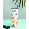 Hoomans Scribble Pups Tumbler Bottle Pet Parent-Clothing & Accessories Hoomans Dropship 600mL