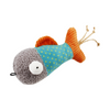 GiGwi Pillow Kicker Fish Toy for Cats (Blue/Grey) Cats-Toys GiGwi