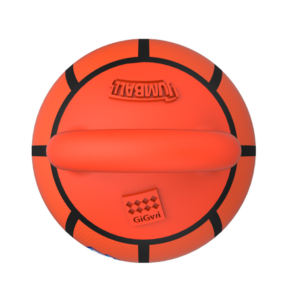 GiGwi JUMBALL Basketball Toy for Dogs (Orange)