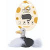 M Pets Plume Ostrich Catnip Toy for Cats (White) Cats-Toys M Pets 7cm