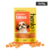 Henlo Chicken Bites Dog Treats I Guilt Free I High Protein Dog Treats + Others Henlo 5x70g