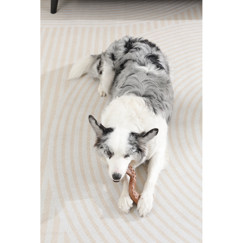 M Pets Chewood Twist Chew Toy for Dogs (Brown) Dogs-Toys M Pets