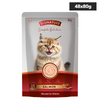 Signature Grain Zero Salmon Mousse Kitten Cat Wet Food Cats-Wet Food Signature 48x80g