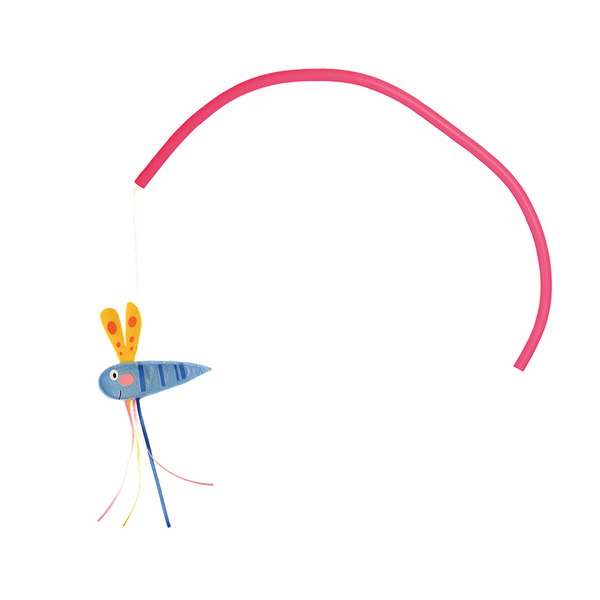 Kong Connects Benderz Dragonfly Toy for Cats (Multicolour)