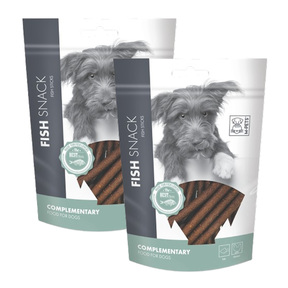 M PETS Fish Sticks Treats for Dogs Dog Treats + Others M Pets 2x80g