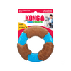 Kong CoreStrength Bamboo Ring Toy for Dogs (Brown & Blue) Dogs-Toys Kong