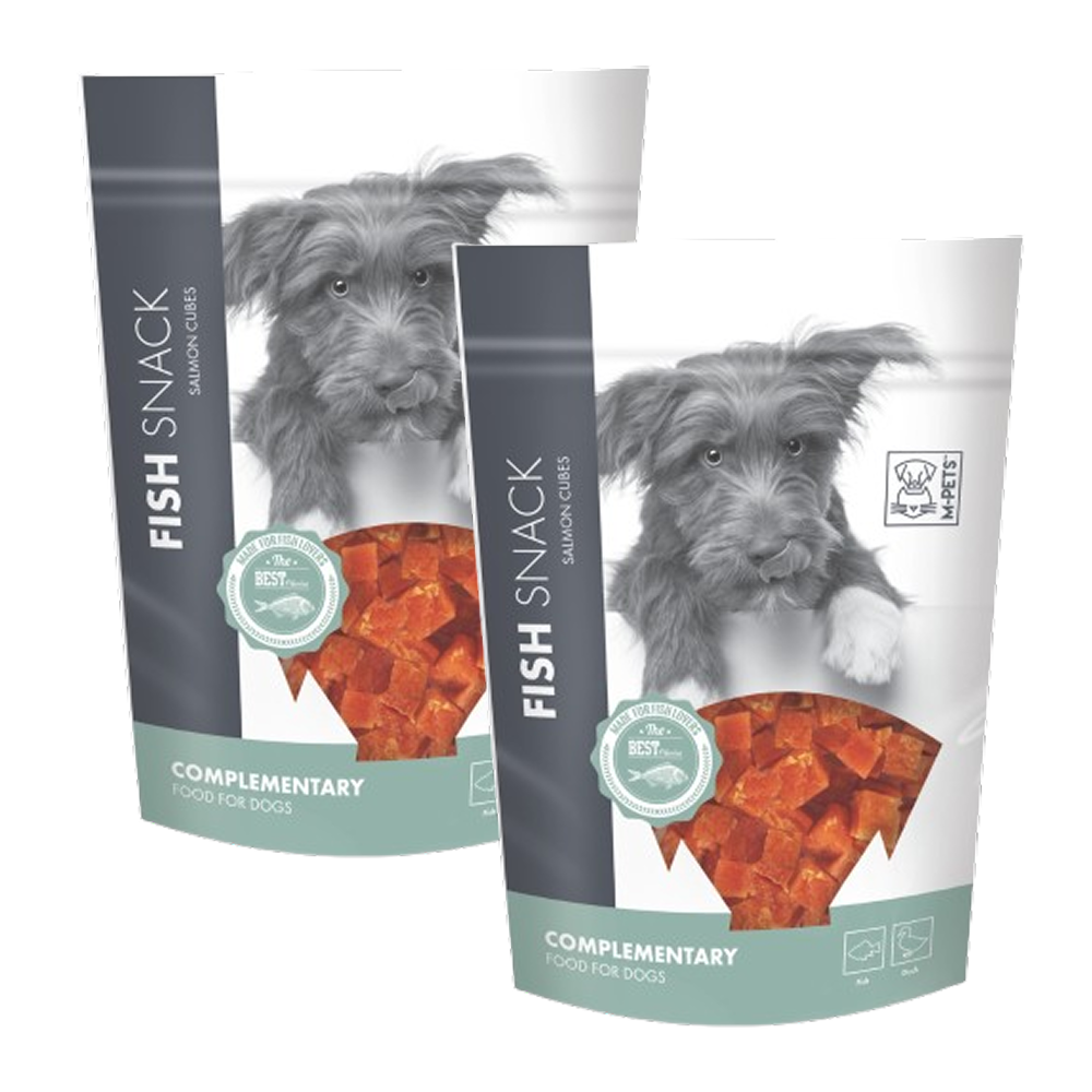 M PETS Salmon Cubes Treats for Dogs Dog Treats + Others M Pets 2x80g