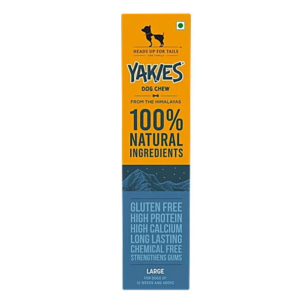 HUFT Yakies 100% Natural and Vegetarian Gluten Free Chew Bone for Dogs
