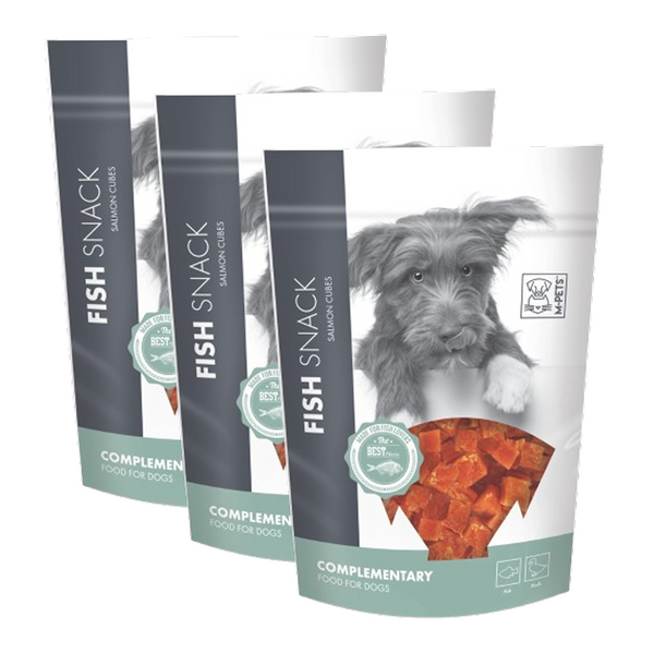M PETS Salmon Cubes Treats for Dogs