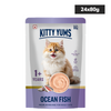Kitty Yum Ocean Fish Mousse Adult Cat Wet Food Cats-Wet Food Kitty Yums 24x80g
