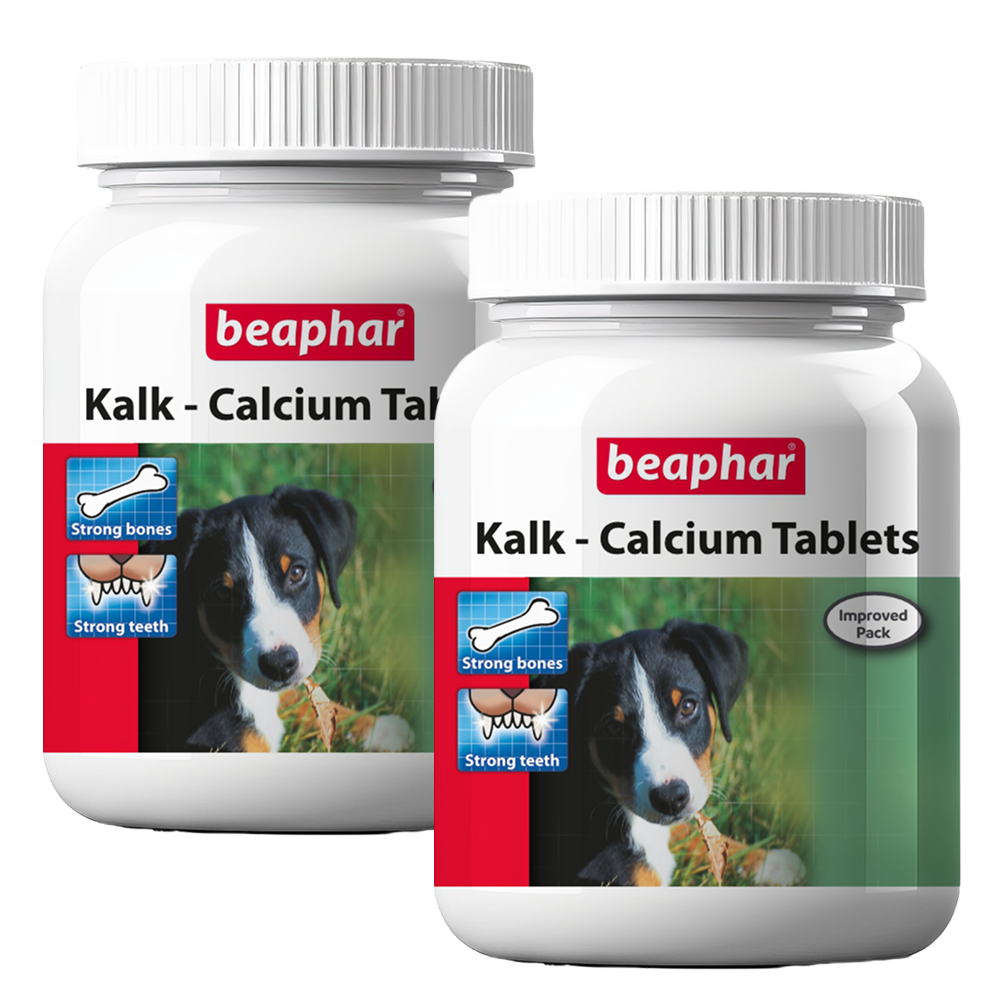 Beaphar Kalk Calicum Tablets Supplements for Dogs Dogs-Health & Wellness Beaphar 2x60 Tablets