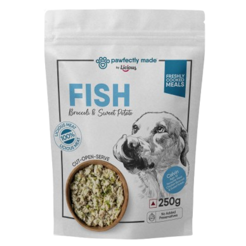 Pawfectly Made By Licious Fish Broccoli & Sweet Potato Home Meal for Dogs Home Meals Pawfectly Made By Licious