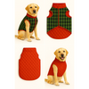 Woofiezz Warm & Comfortable Reversible Winter Jackets for Dogs and Cats (Orange) Both-Clothing & Accessories Woofiezz Dropship