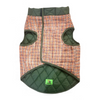 Woofiezz Warm & Comfortable Reversible Winter Jackets for Dogs and Cats (Olive Green) Both-Clothing & Accessories Woofiezz Dropship