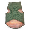 Woofiezz Warm & Comfortable Reversible Winter Jackets for Dogs and Cats (Olive Green) Both-Clothing & Accessories Woofiezz Dropship