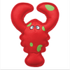 Kong Belly Flops Lobster Toy for Dogs Dogs-Toys Kong M