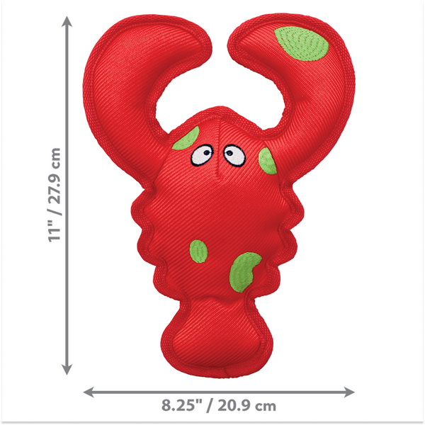 Kong Belly Flops Lobster Toy for Dogs