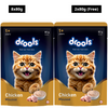Drools Chicken Mousse Adult Cat Wet Food Cats-Wet Food Drools 8x80g+2x80g (Free)