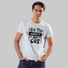 Seek Buy Love Ask Me About My Cat Unisex Tee (White) Pet Parent-Clothing & Accessories Seek Buy Love Dropship S