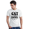 Seek Buy Love Cat Whispers Regular Tee (White) Pet Parent-Clothing & Accessories Seek Buy Love Dropship