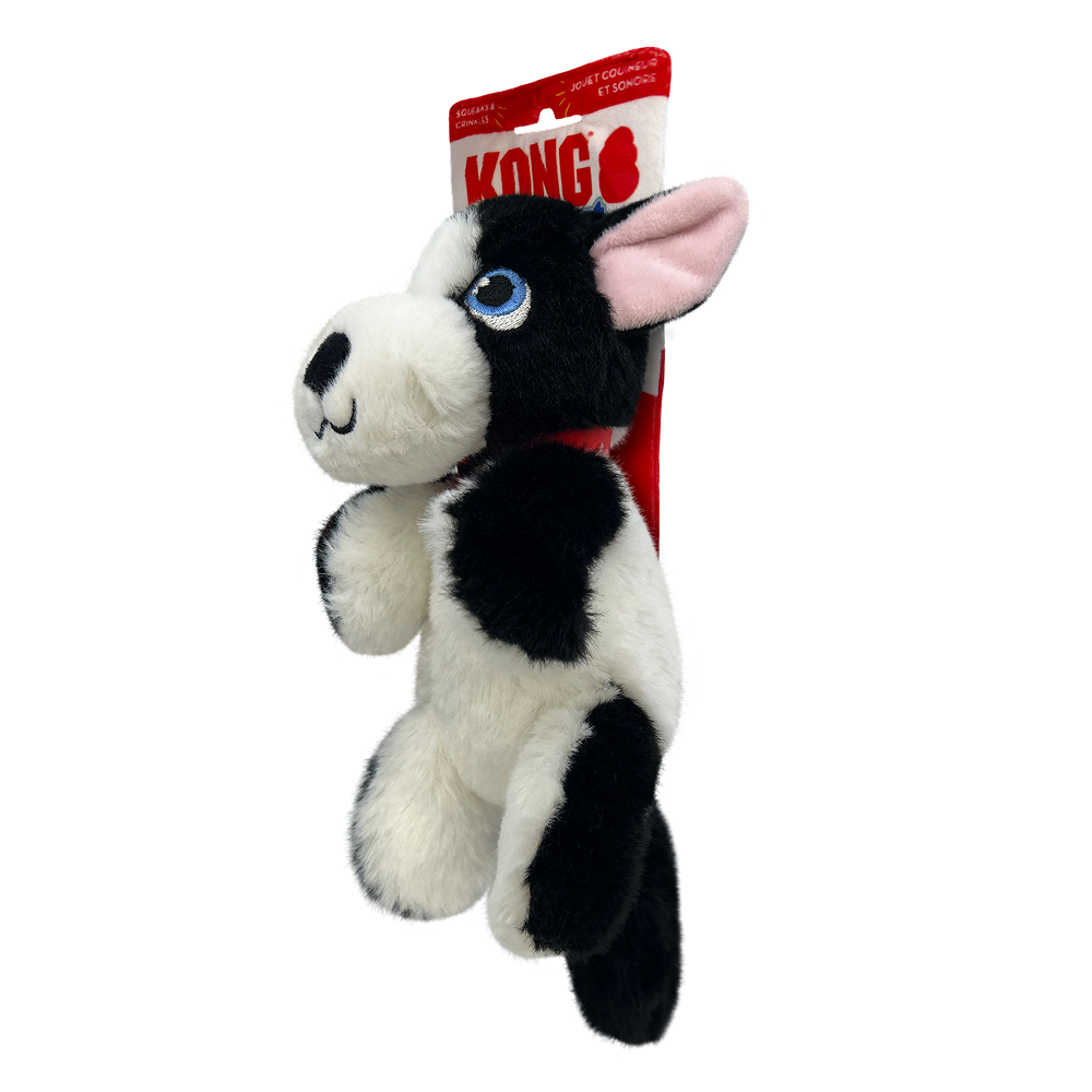 Kong Comfort Pups Boss Toy for Dogs (Black & White) Dogs-Toys Kong