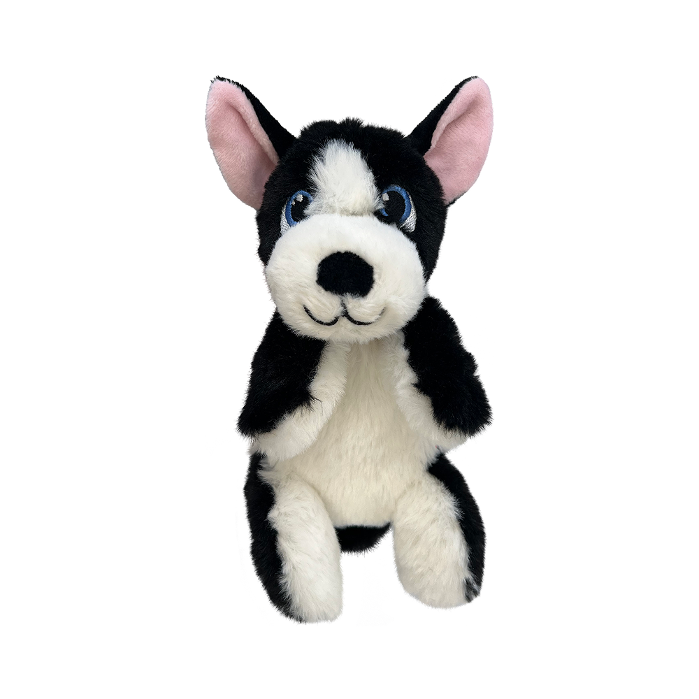 Kong Comfort Pups Boss Toy for Dogs (Black & White) Dogs-Toys Kong