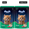 Drools Tuna Mousse Kitten Cat Wet Food Cats-Wet Food Drools 8x80g+2x80g (Free)