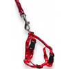M Pets Catogo Harness & Leash for Cats (Red) Cats-Collar, Leashes, harnesses M Pets