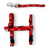 M Pets Catogo Harness & Leash for Cats (Red) Cats-Collar, Leashes, harnesses M Pets Neck: 20-30cm Chest: 30-42cm Leash: 90-170cm (Extended)