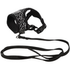 M Pets Letsgo Harness & Leash for Cats (Black & White) Cats-Collar, Leashes, harnesses M Pets Neck: 26cm Chest: 33-48cm Leash: 90-170cm (Extended)