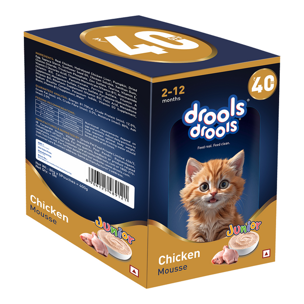 Drools Chicken Mousse Kitten Cat Wet Food
