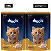 Drools Chicken Mousse Kitten Cat Wet Food Cats-Wet Food Drools 8x80g+2x80g (Free)