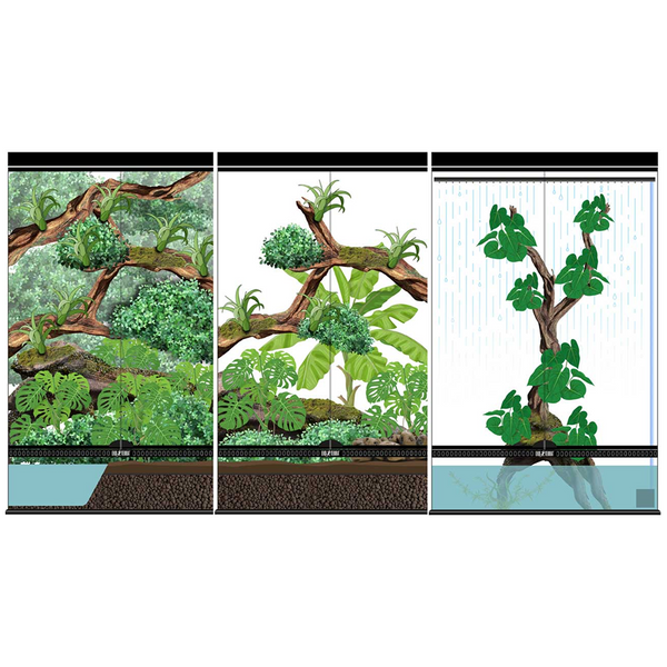 Exoterra Natural Terrarium Nano Wide Aquarium