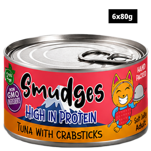 Smudges Tuna with Crabsticks in Gravy Adult Cat Wet Food