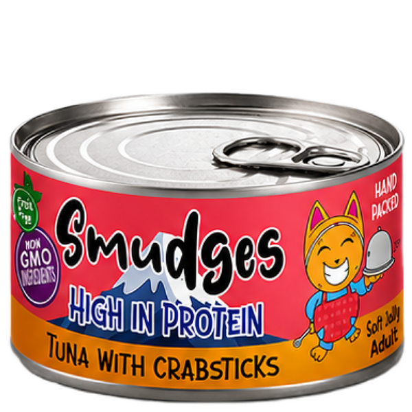 Smudges Tuna with Crabsticks in Gravy Adult Cat Wet Food
