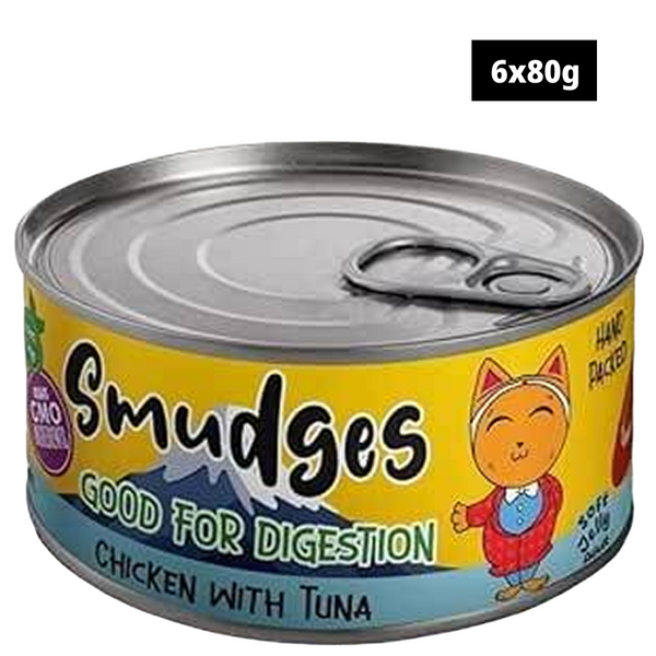 Smudges Chicken Flakes with Tuna in Soft Jelly Adult Cat Wet Food