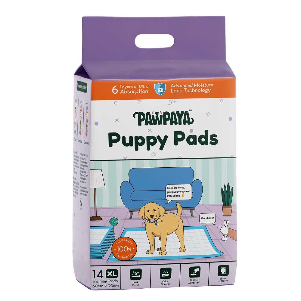 Pawpaya Training Pad for Dogs (White) Dogs-Health & Wellness Pawpaya 14pcs : 60cm x 90cm