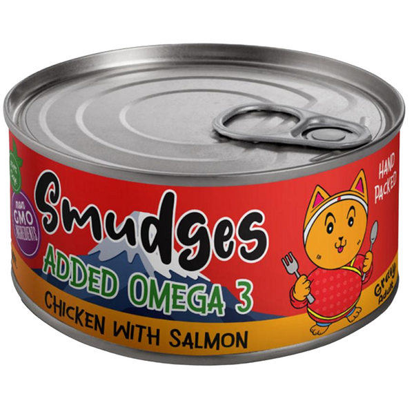 Smudges Chicken with Salmon in Gravy Adult Cat Wet Food