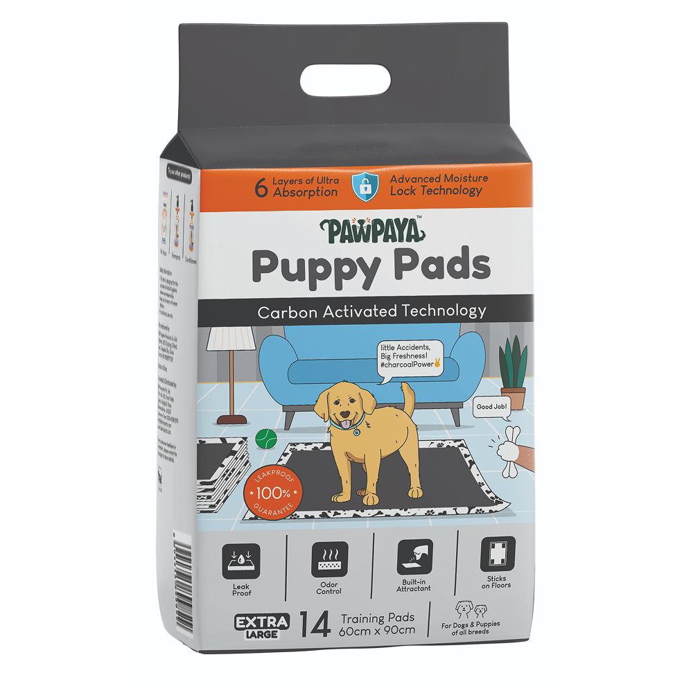 Pawpaya Carbon Training Pad for Dogs (White) Dogs-Health & Wellness Pawpaya 14pcs