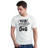 Seek Buy Love Taken By My Dog Tee (White) Pet Parent-Clothing & Accessories Seek Buy Love Dropship S